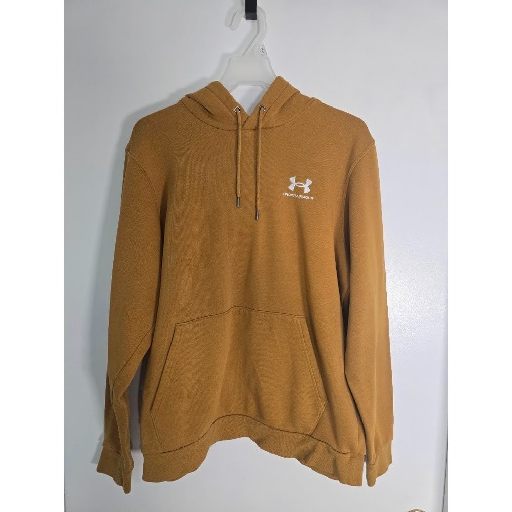 Men's Medium Under Armour Sweatshirt Mustard Yellow